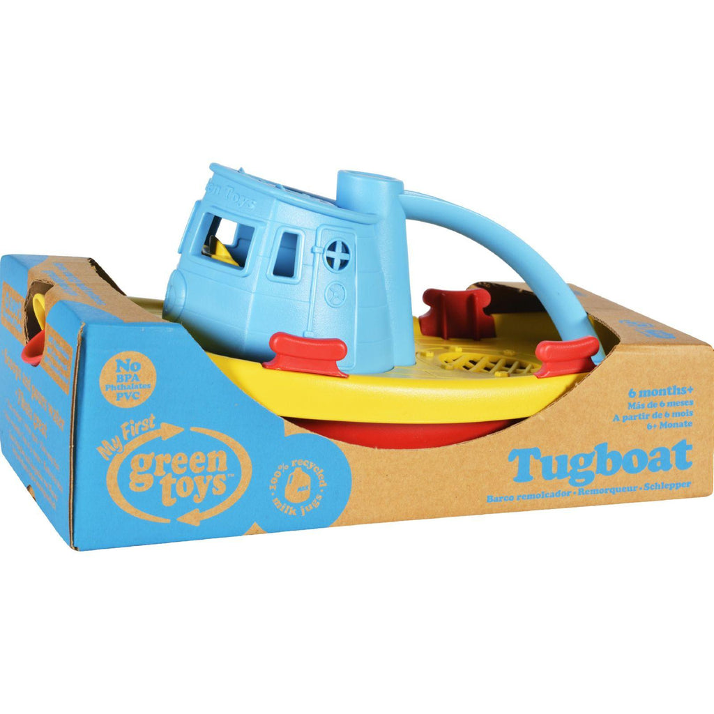 Green Toys Tug Boat - Blue