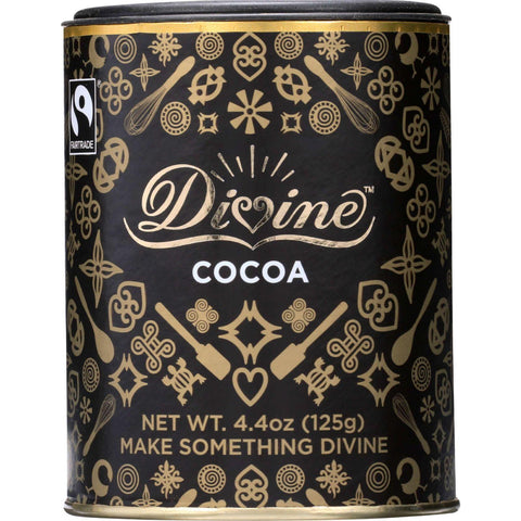 Divine Cocoa Powder - 4.4 Oz - Case Of 12