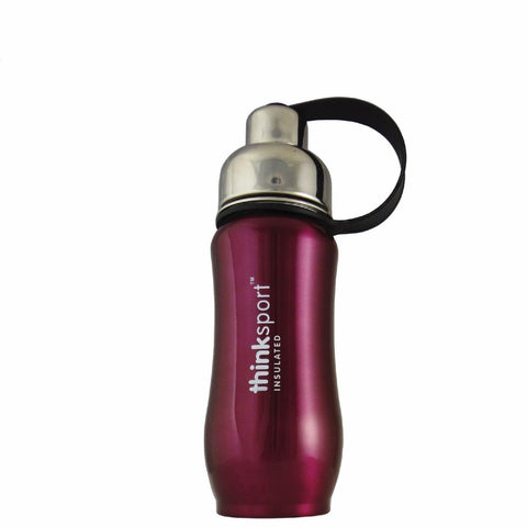 Thinksport Insulated Sport Bottle - Purple - 12 Oz