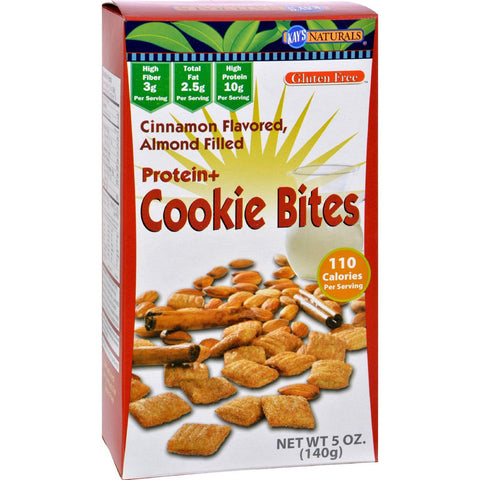 Kay's Naturals Cookie Bites - Cinnamon Almond - Case Of 6 - 5 Oz