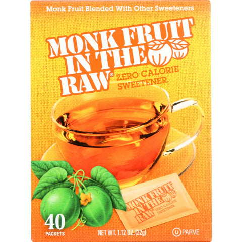 Monk Fruit In The Raw Monk Fruit In The Raw - 40 Packets - Case Of 8