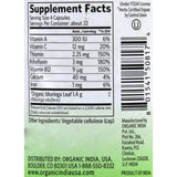 Organic India Moringa - 90 Vcaps