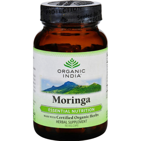 Organic India Moringa - 90 Vcaps