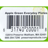 Preserve Everyday Plates - Apple Green - 4 Pack - 9.5 In