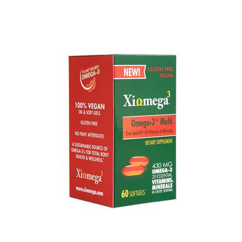 Xiomega3 Omega3 Plus Multivitamin - 60 Softgels