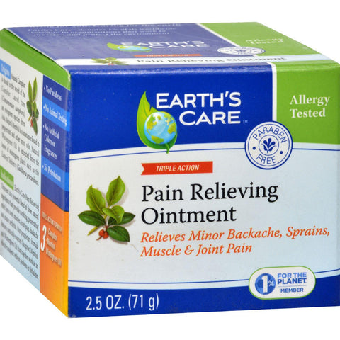 Earth's Care Pain Relieving Ointment - 2.5 Oz