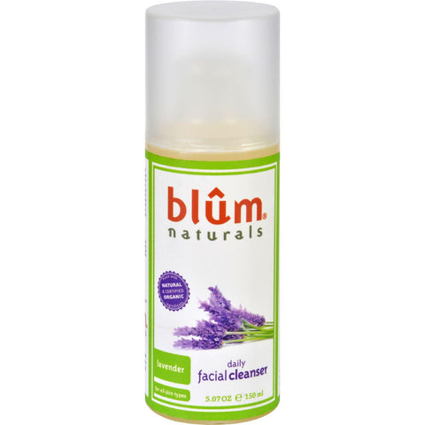 Blum Naturals Daily Facial Cleanser - Lavender - 5.07 Oz