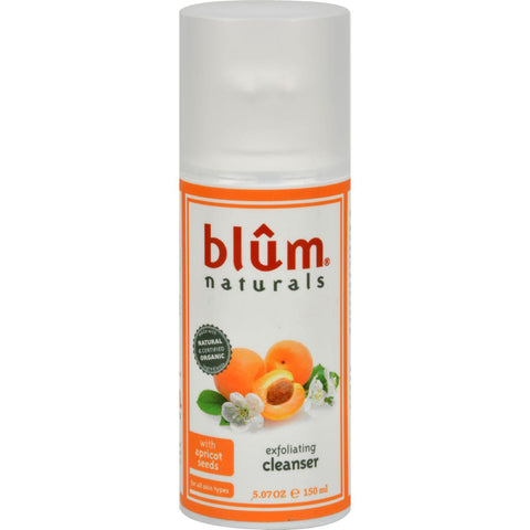 Blum Naturals Exfoliating Cleanser - With Apricot - 5.07 Oz