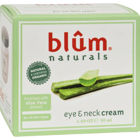 Blum Naturals Eye And Neck Cream - 1.69 Oz