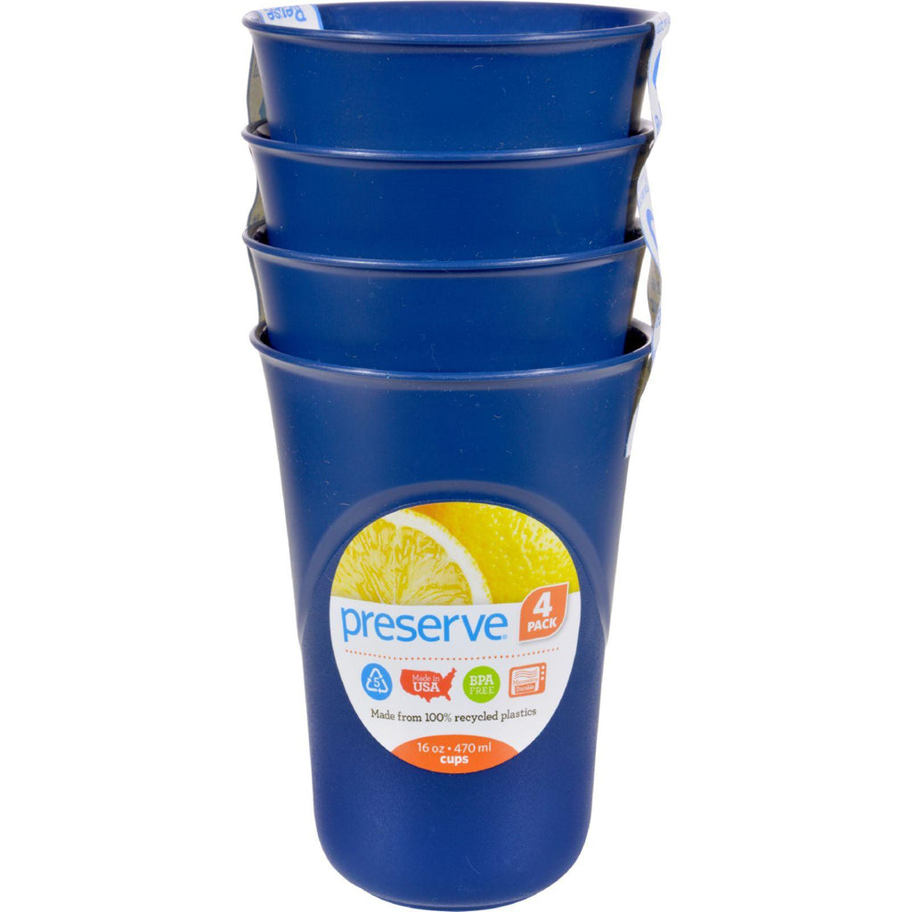 Preserve Everyday Cups - Midnight Blue - 4 Pack