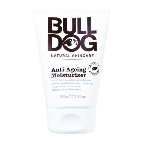 Bulldog Natural Skincare Moisturiser - Anti Ageing - 3.3 Oz