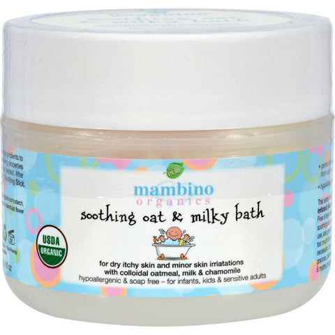Mambino Organics Soothing Milk And Oat Bath - 4 Fl Oz