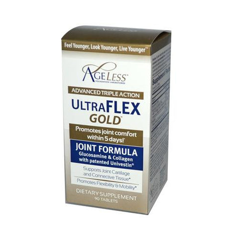 Ageless Foundation Ultraflex Gold Joint Formula- 90 Capsules