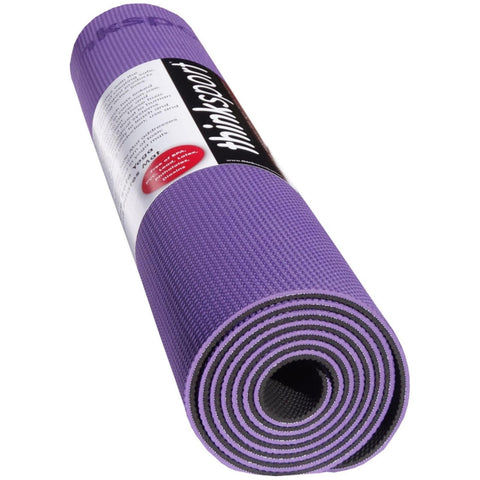 Thinksport Yoga Mat - Purple-black