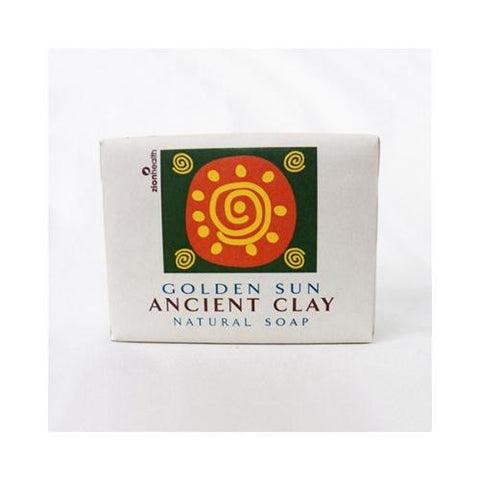 Zion Health Clay Bar Soap - Golden Sun - 10.5 Oz