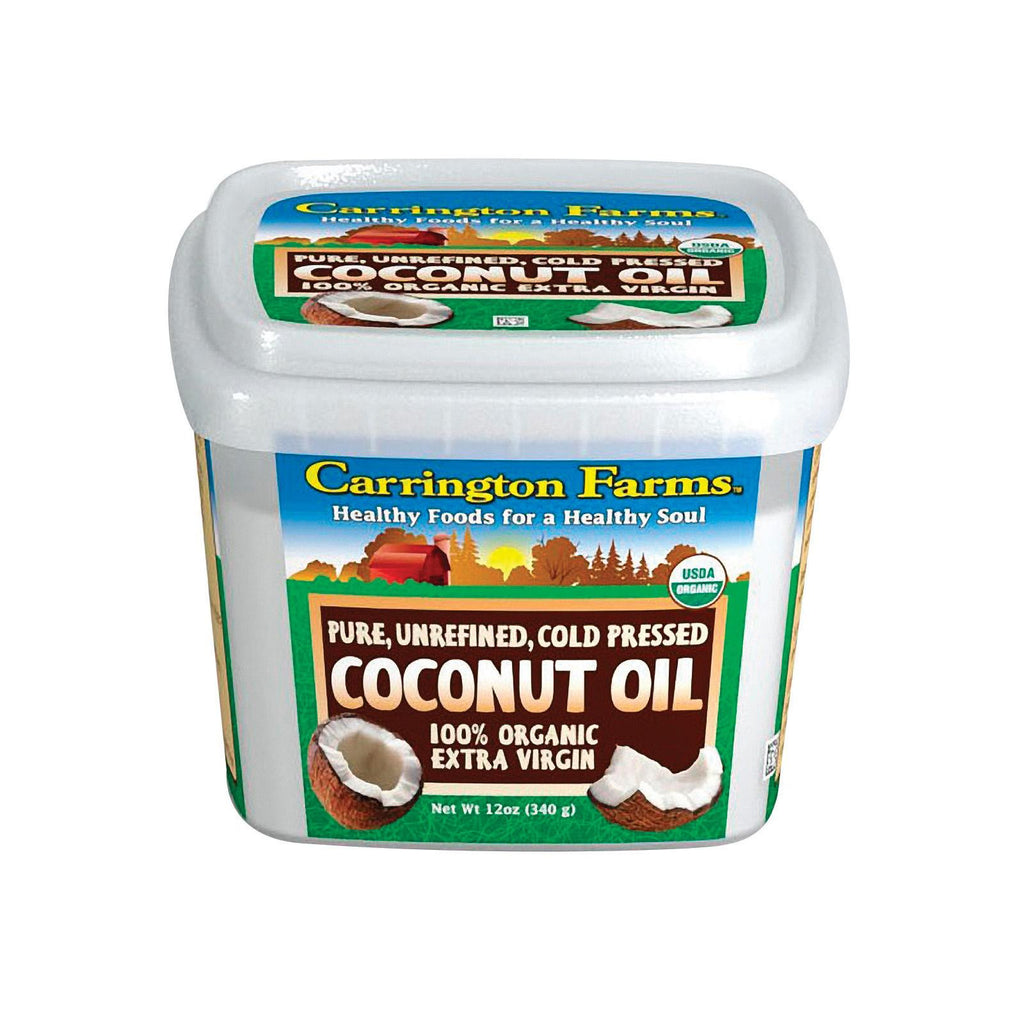 Carrington Farms Coconut Oil - Case Of 6 - 12 Fl Oz.