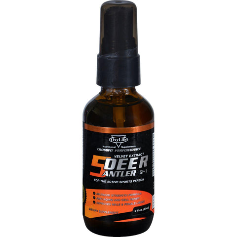 Oxylife Products Deer Antler - Velvet Extract - 2 Fl Oz