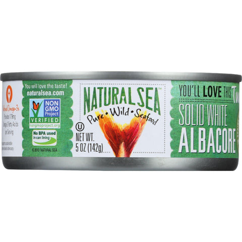 Natural Sea Tuna - White Albacore - Salted - 5 Oz - Case Of 12