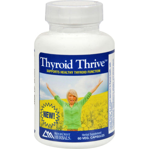 Ridgecrest Herbals Thyroid Thrive - Herbal - 60 Vcaps