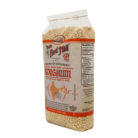 Bob's Red Mill Gluten Free Sweet White Sorghum Grain - 24 Oz - Case Of 4
