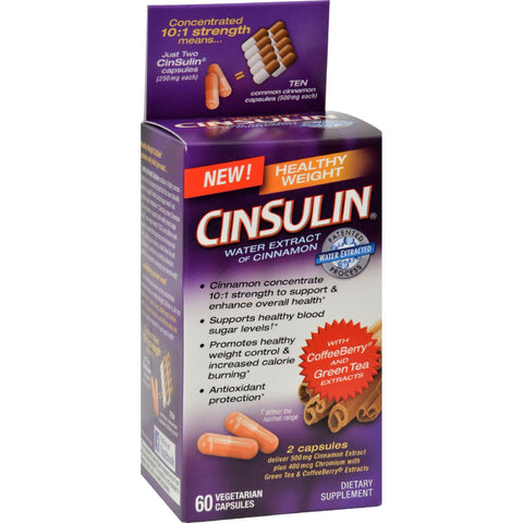 Cinsulin Healthy Weight - 60 Caps
