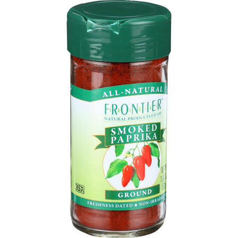 Frontier Herb Paprika - Ground - Smoked - 1.87 Oz