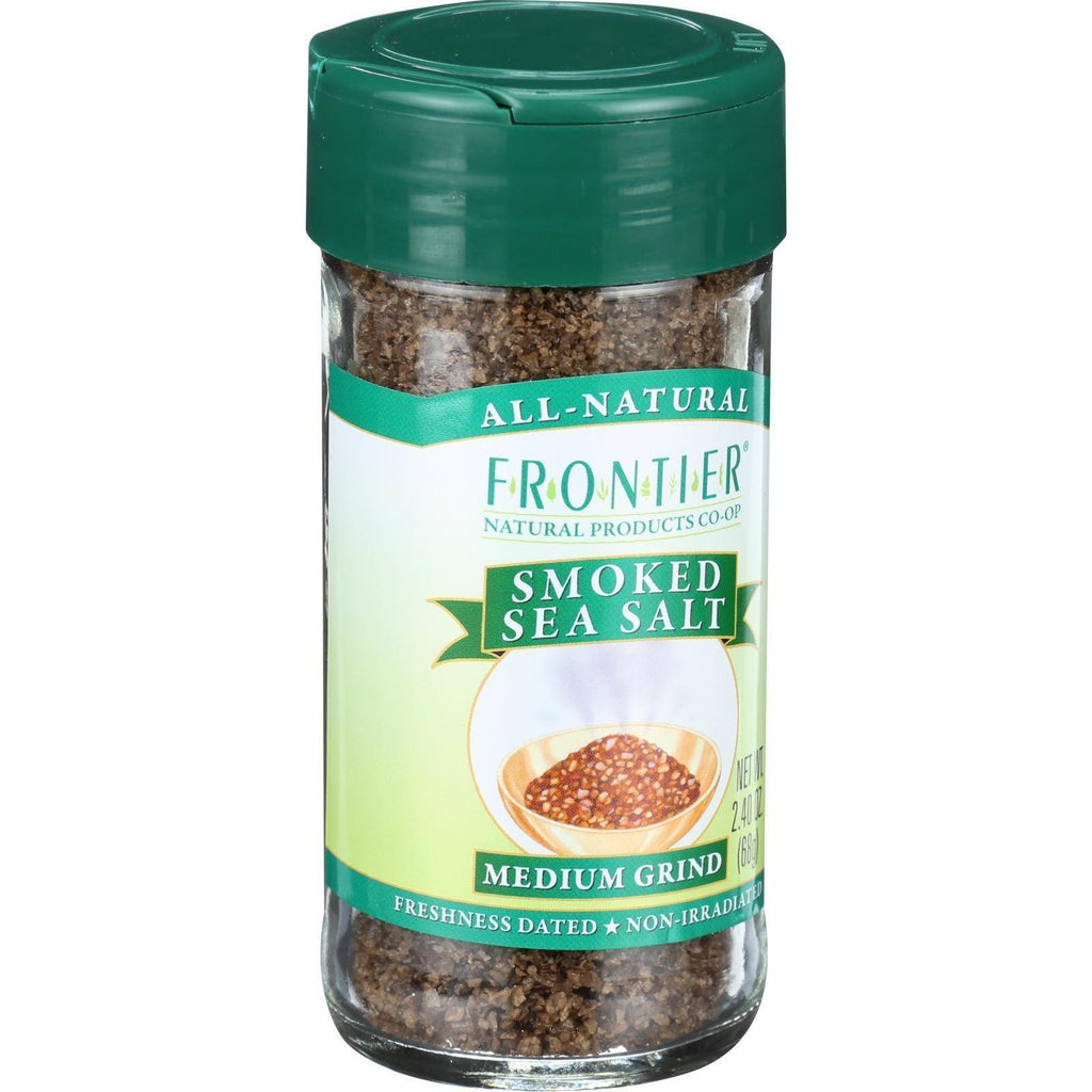 Frontier Herb Grinder - Yakima Applewood Smoked Sea Salt - 2.4 Oz