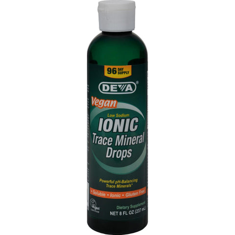 Deva Vegan Ionic Trace Mineral Drops - 8 Fl Oz