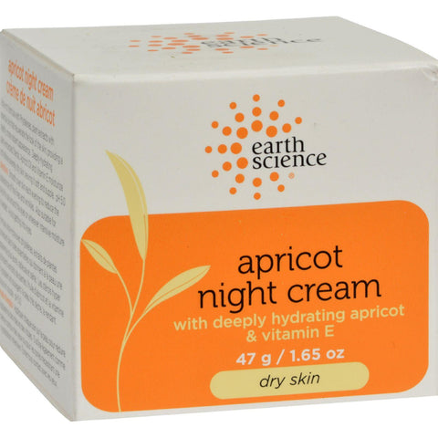 Earth Science Apricot Night Cream - 1.65 Oz