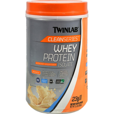 Twinlab Cleanseries Whey Protein Isolate - Vanilla - 1.5 Lb