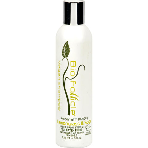 Bio Follicle Shampoo - Lemongrass And Sage - 8 Fl Oz