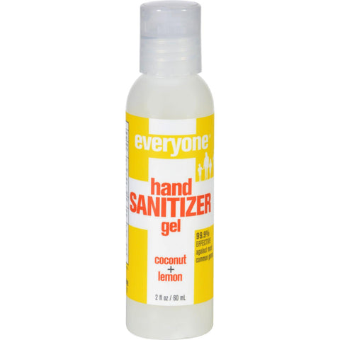 Eo Products Hand Sanitizer Gel - Everyone - Cocnt Lmn - Dsp - 2 Oz - 1 Case