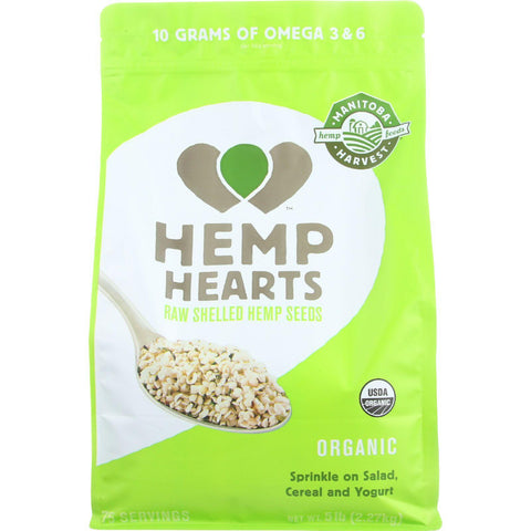 Manitoba Harvest Hemp Hearts - Organic - Shelled - 5 Lb - 1 Each
