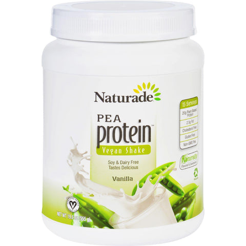 Naturade Pea Protein - Vanilla - Jug - 19.57 Oz