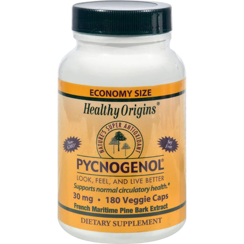 Healthy Origins Pycnogenol - 30 Mg - 180 Vegetarian Capsules