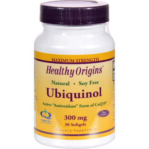 Healthy Origins Ubiquinol - 300 Mg - 30 Softgels