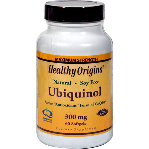 Healthy Origins Ubiquinol - 300 Mg - 60 Softgels