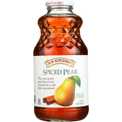 R.w. Knudsen Juice - Spiced Pear - 32 Oz - Case Of 12