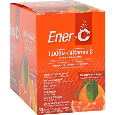 Ener-c Vitamin Drink Mix - Tangerine Grapefruit - 1000 Mg - 30 Packets