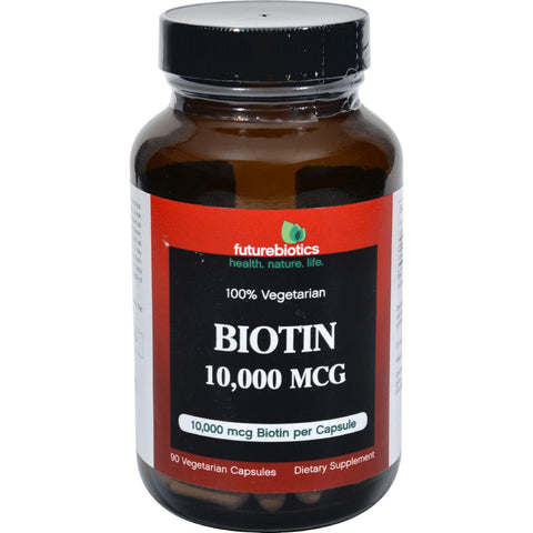 Futurebiotics Biotin - 10000 Mcg - 90 Vegetarian Capsules
