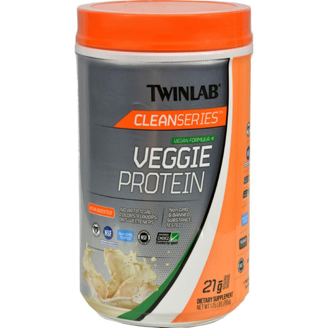 Twinlab Veggie Protein - Clean Series Very Vanilla - 1.75 Lb
