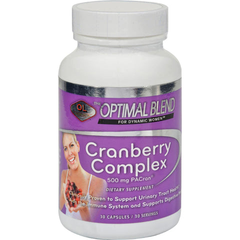 Optimal Blend Cranberry Complex - 30 Capsules