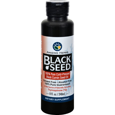 Amazing Herbs Black Seed Egyptian Amazing Herbs Black Seed Oil - 8 Oz