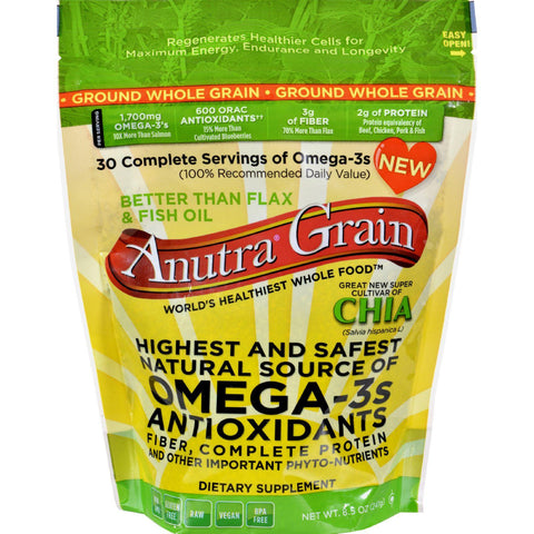 Anutra Omega 3s - Ground Whole Grain - 8.5 Oz