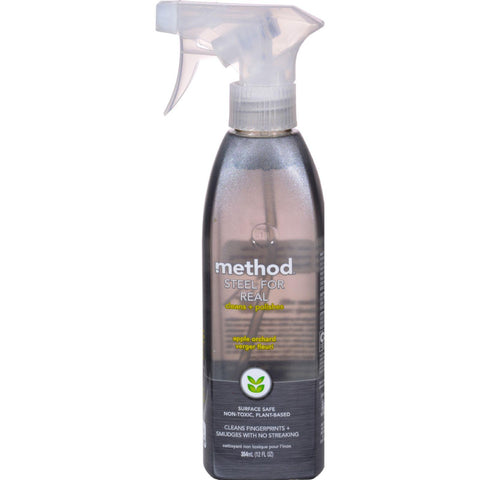 Method Products Cleaner - Polish - Stainless Steel For Real - 12 Fl Oz