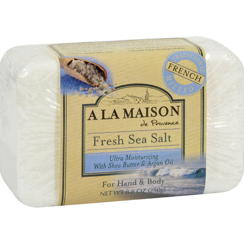 A La Maison Bar Soap - Fresh Sea Salt - 8.8 Oz