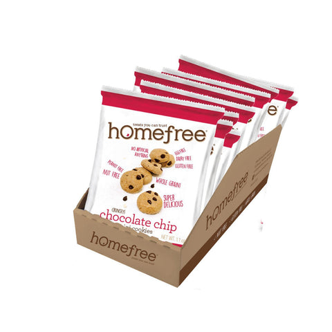 Homefree Gluten Free Chocolate Chip Mini Cookies - 1.1 Oz - Case Of 10