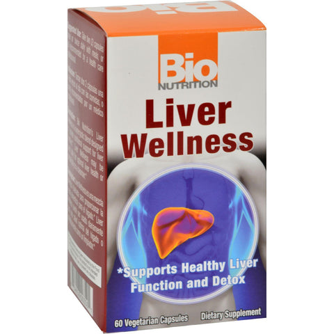 Bio Nutrition Liver Wellness - 60 Vegetarian Capsules