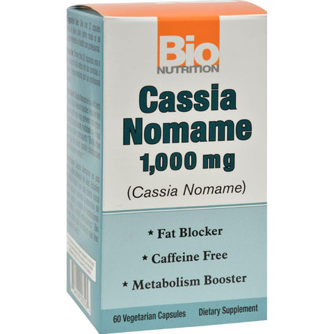 Bio Nutrition Cassia Nomame - 1000 Mg - 60 Vegetarian Capsules
