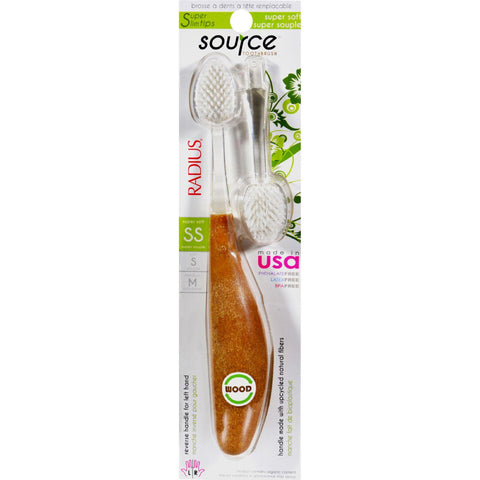 Radius Toothbrush - Source Super Soft - 6 Ct